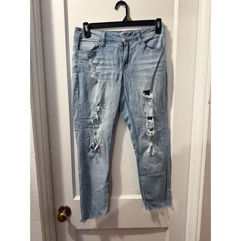 Refuge Distressed Skinny Jeans in 8